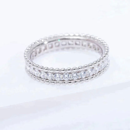 [Regal Jewels]PERLEE DIAMOND SILVER RING
