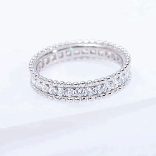[Regal Jewels]PERLEE DIAMOND SILVER RING