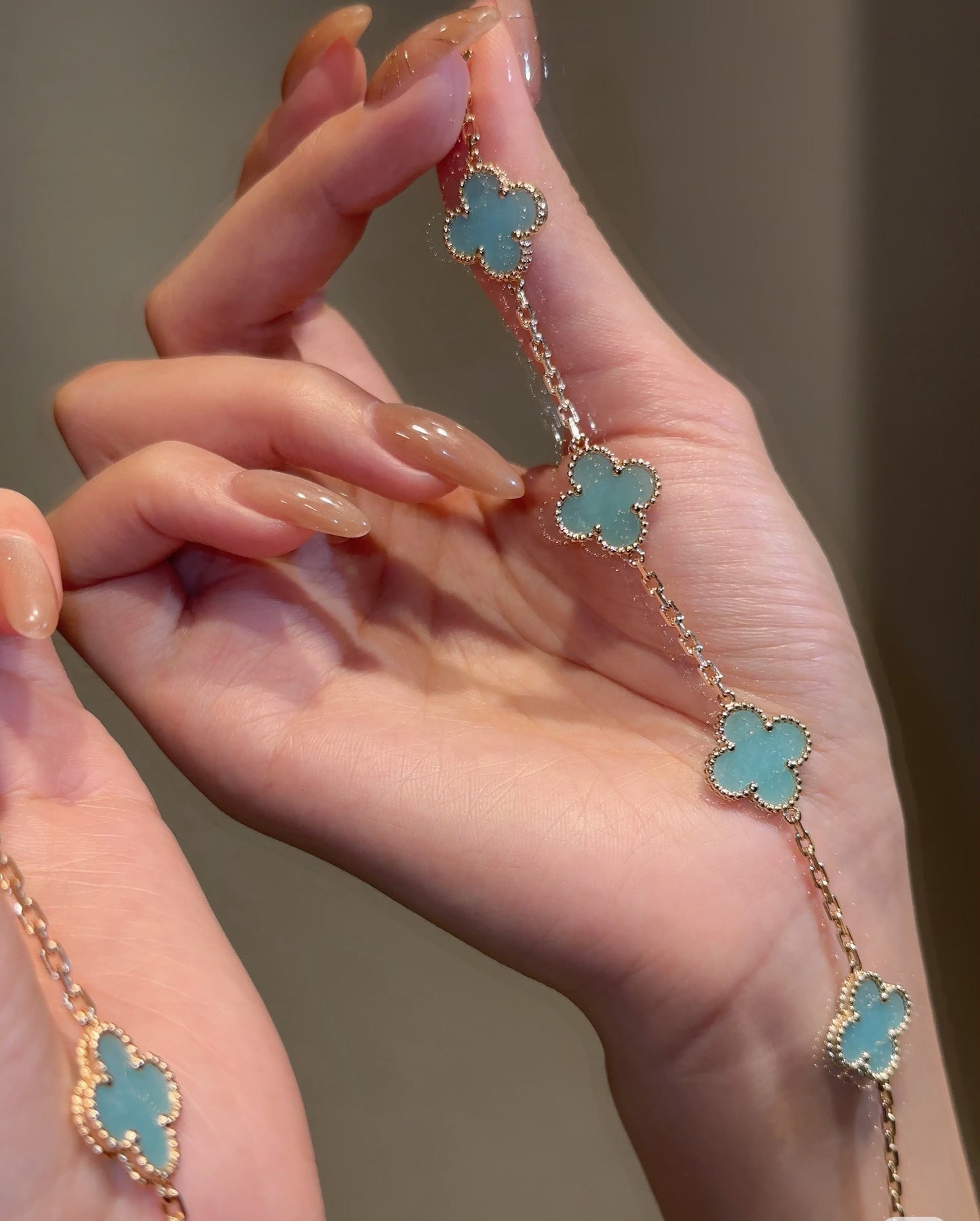 [Regal Jewels]Baby Blue Braided Bracelet
