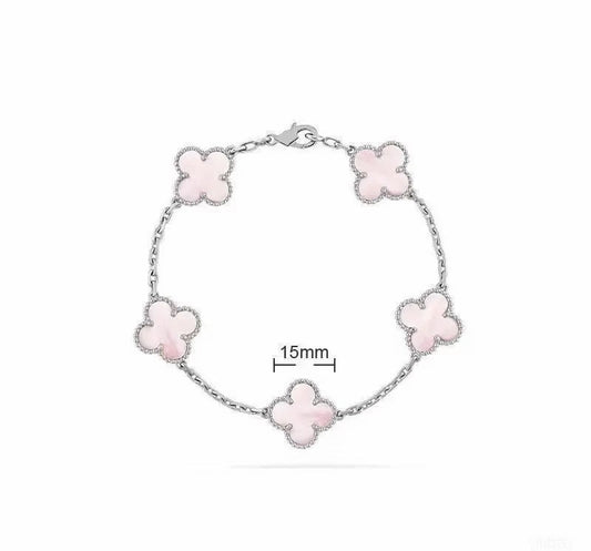 [Regal Jewels]Light Pink Braided Bracelet
