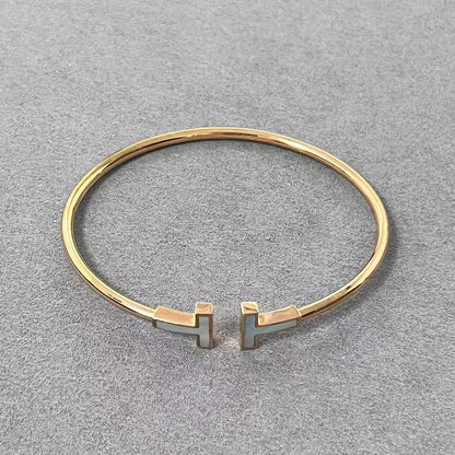 [Regal Jewels]T House Double T Open Bangle
