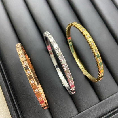 [Regal Jewels]ce Collection Semi-Diamond-Set Bracelet