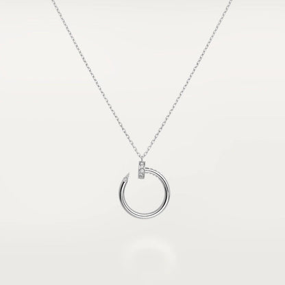 [Regal Jewels]JUSTE NECKLACE SILVER