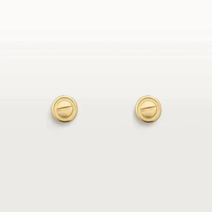 [Regal Jewels]LOVE EARRINGS GOLD 10MM