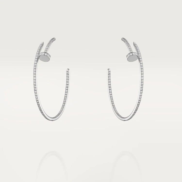 [Regal Jewels]JUSTE EARRINGS FULL DIAMONDS 1.8MM