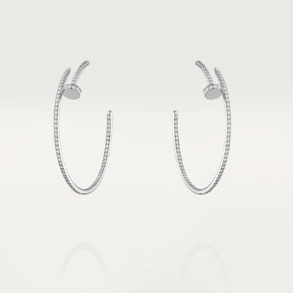 [Regal Jewels]JUSTE EARRINGS FULL DIAMONDS 1.8MM