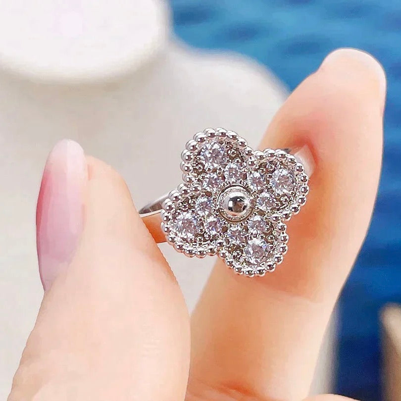 [Regal Jewels]CLOVER DIAMOND RING