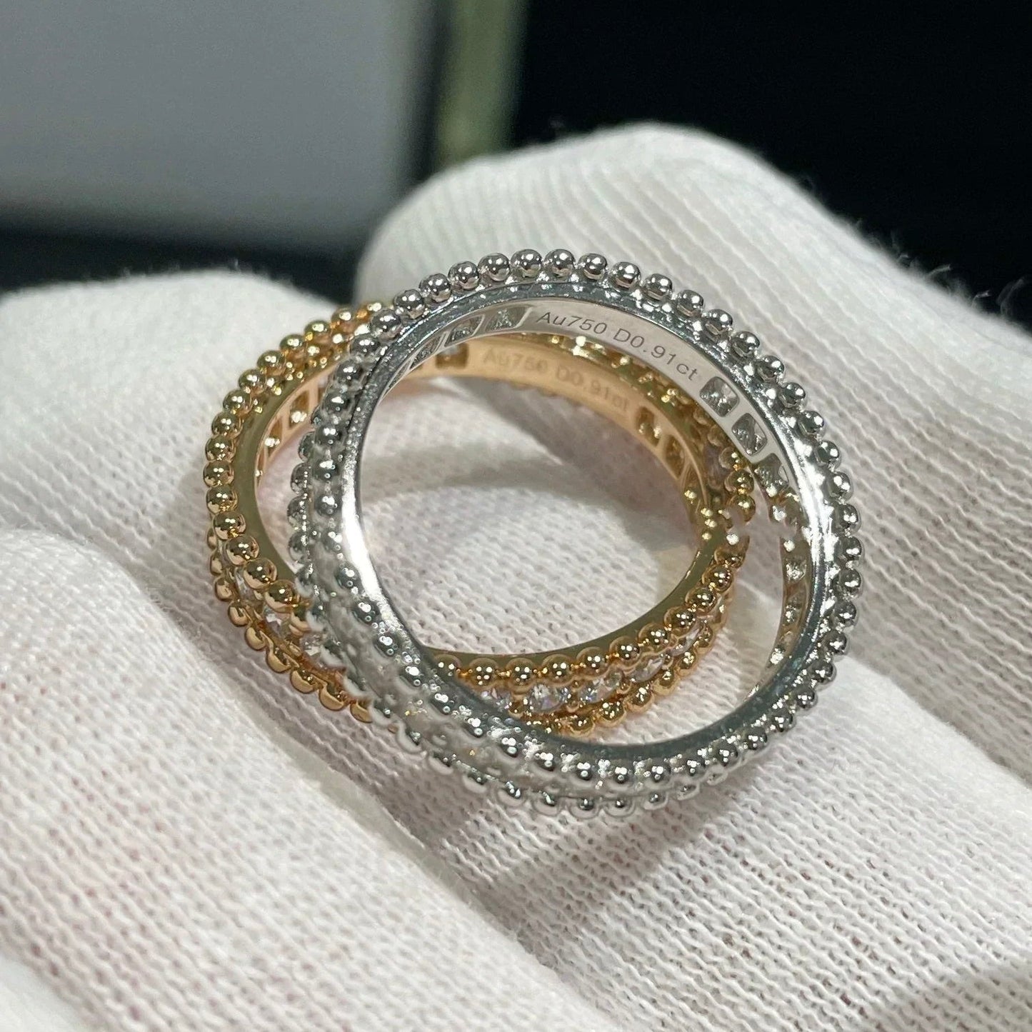 [Regal Jewels]PERLEE DIAMOND ROSE GOLD RING