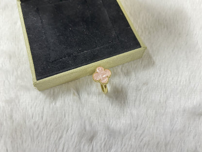 [Regal Jewels]Pink Clover Ring