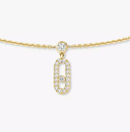 [Regal Jewels MS DIAMOND PENDANT NECKLACE