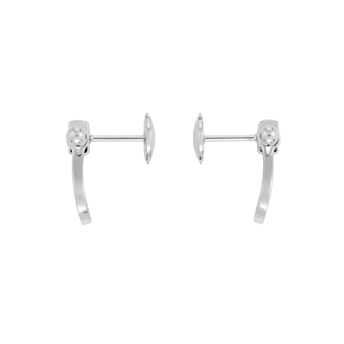[Regal Jewels]FORCE 10 FULL DIAMOND STUD EARRINGS MINI MODEL