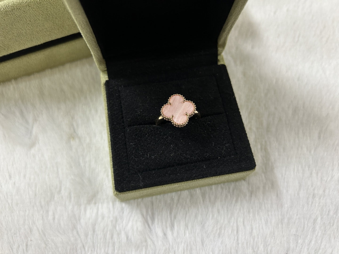 [Regal Jewels]Pink Clover Ring