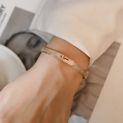 [Regal Jewels]KELLY BRACELET DIAMOND PAVED