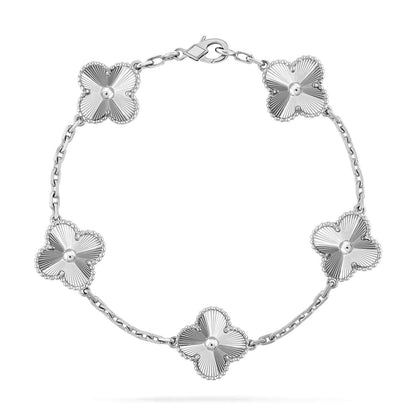 [Regal Jewels]CLOVER 5 MOTIF LASER BRACELET COLLECTION