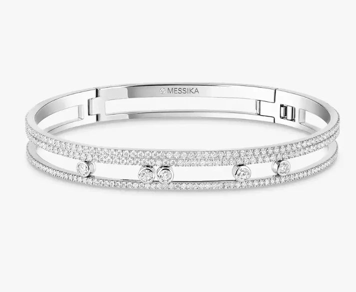 [Regal Jewels]M Roman Full Diamond Bracelet