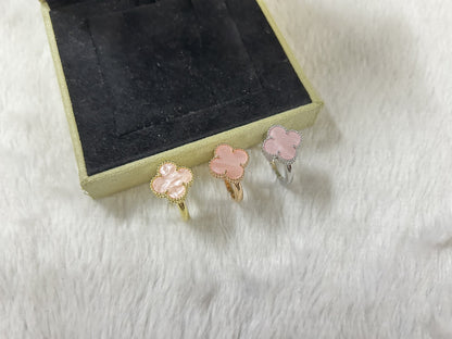 [Regal Jewels]Pink Clover Ring