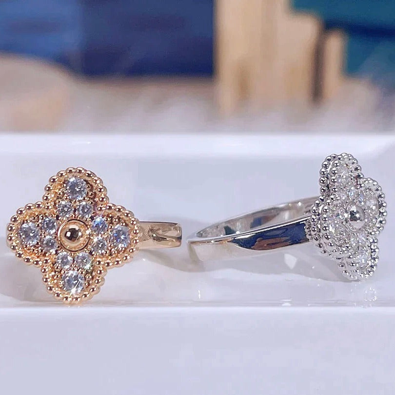 [Regal Jewels]CLOVER DIAMOND RING