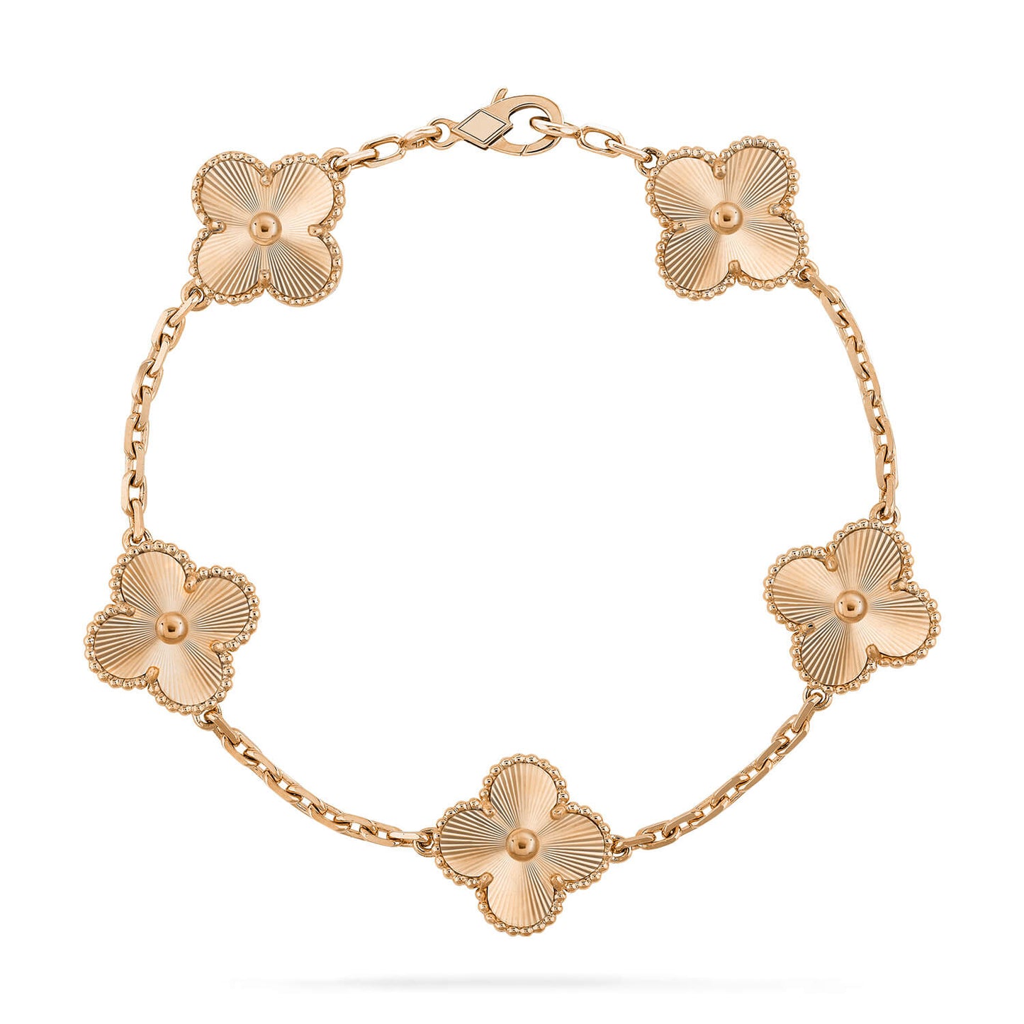 [Regal Jewels]CLOVER 5 FLOWERS LASER BRACELET