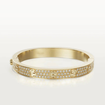 [Regal Jewels]LOVE BRACELET 6.1MM DIAMOND-PAVED
