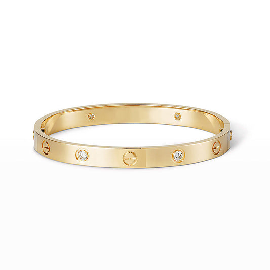 [Regal Jewels]LOVE BRACELET 6.1MM 4 DIAMONDS