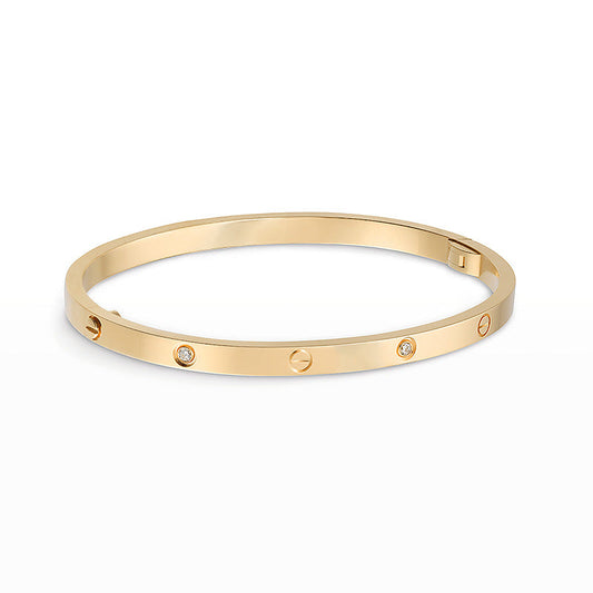 [Regal Jewels]LOVE BRACELET 3.65MM 6 DIAMONDS