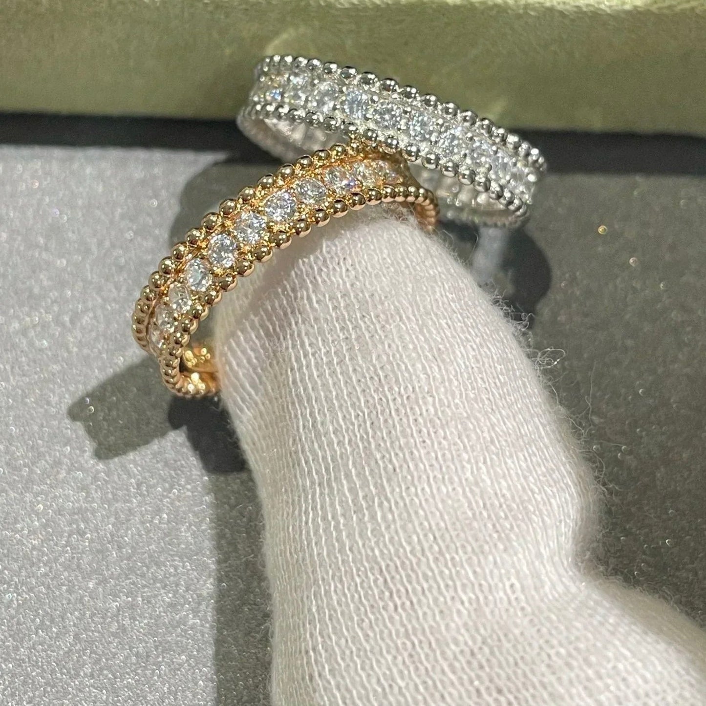 [Regal Jewels]PERLEE DIAMOND ROSE GOLD RING