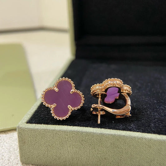 [Regal Jewels]2025 NEW VIOLET STUD EARRINGS