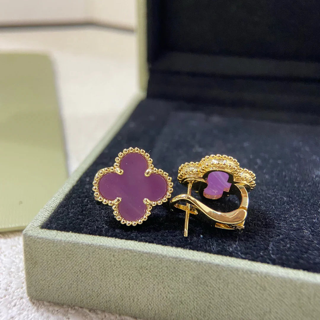 [Regal Jewels]2025 NEW VIOLET STUD EARRINGS