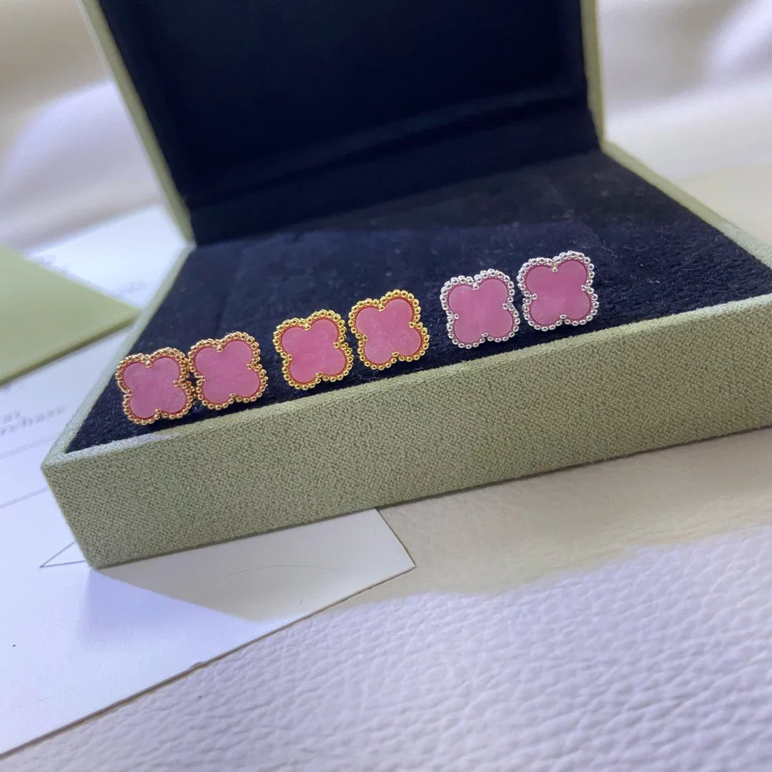 [Regal Jewels]2025 NEW PINK MOTHER-OF-PEARL STUD EARRINGS