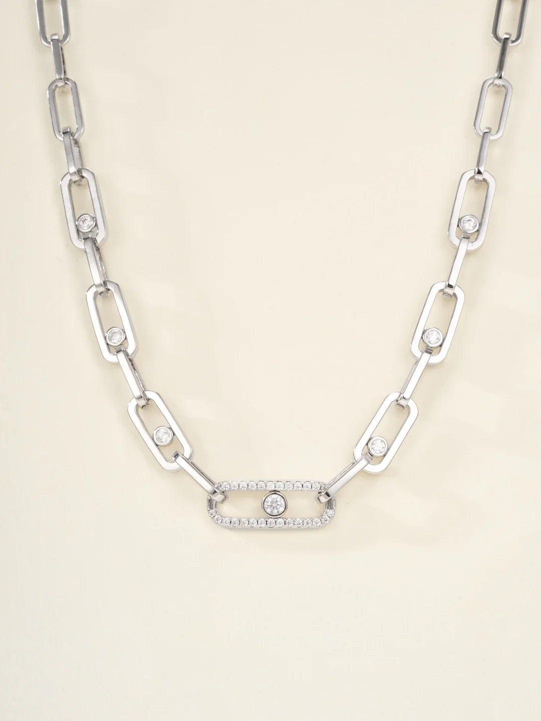 [Regal Jewels] MK NEW SLIDING DIAMOND NECKLACE