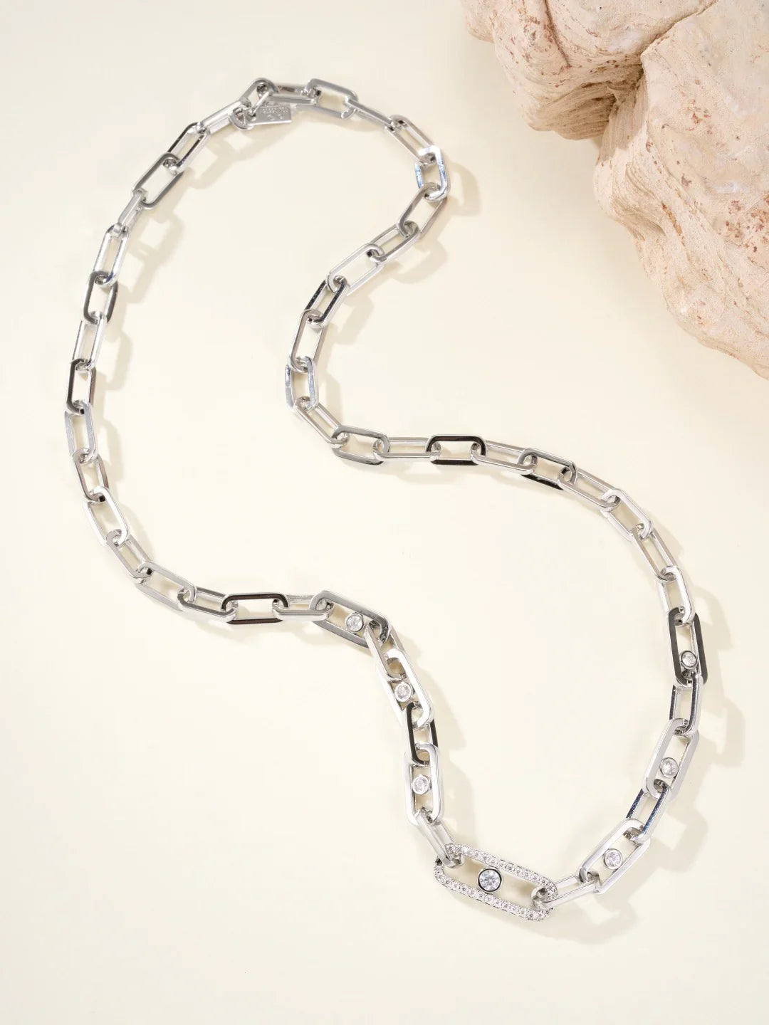 [Regal Jewels] MK NEW SLIDING DIAMOND NECKLACE