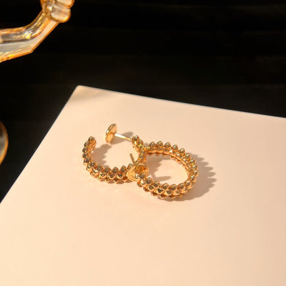 [Regal Jewels]CLASH SMALL HOOP EARRINGS