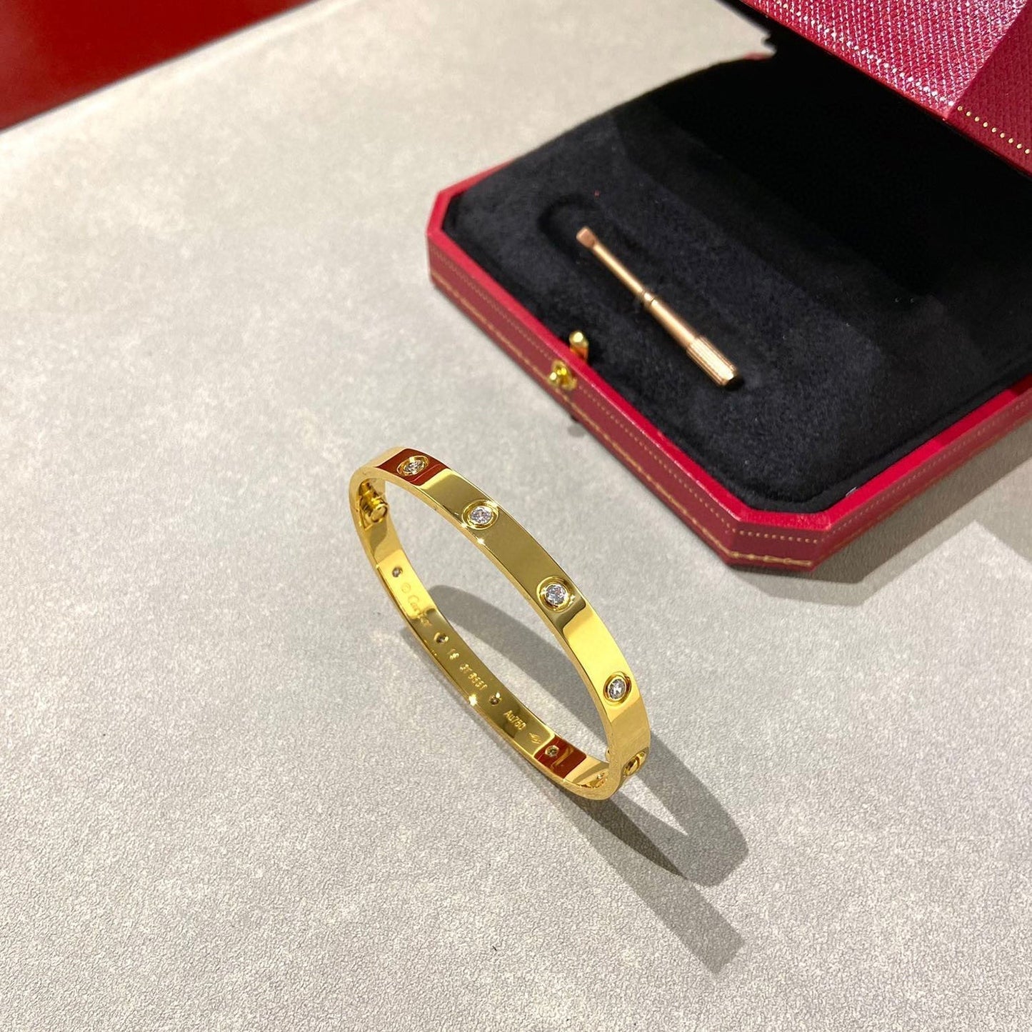 [Regal Jewels]LOVE BRACELET 6.1MM 10 DIAMONDS