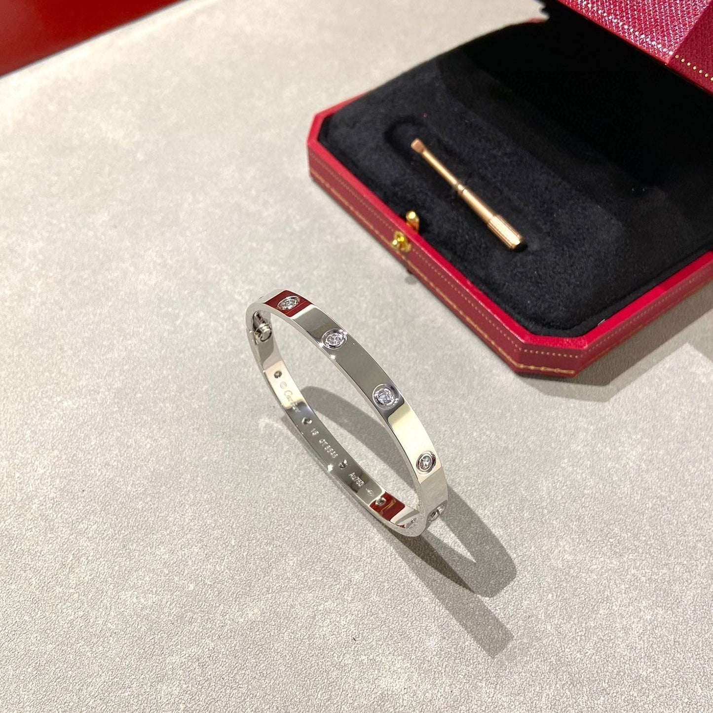 [Regal Jewels]LOVE BRACELET 6.1MM 10 DIAMONDS