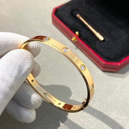 [Regal Jewels]LOVE BRACELET 6.1MM 10 DIAMONDS