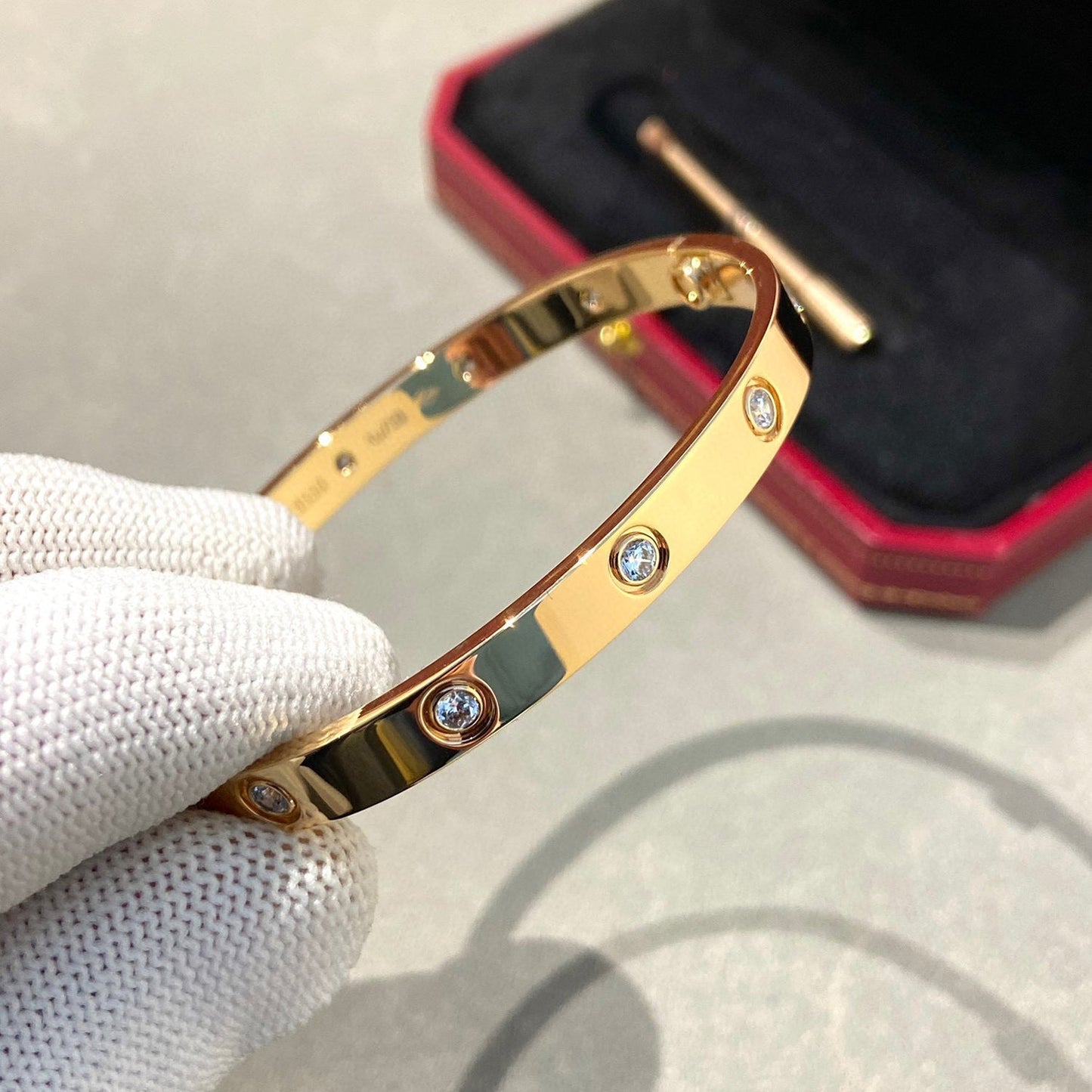 [Regal Jewels]LOVE BRACELET 6.1MM 10 DIAMONDS