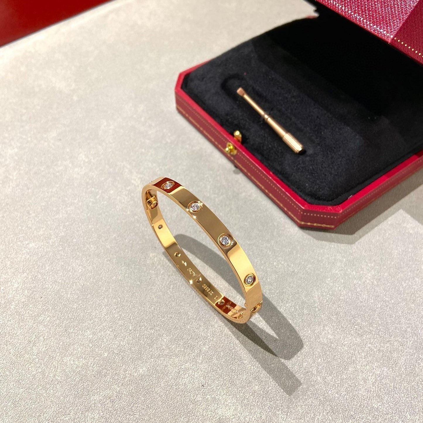 [Regal Jewels]LOVE BRACELET 6.1MM 10 DIAMONDS