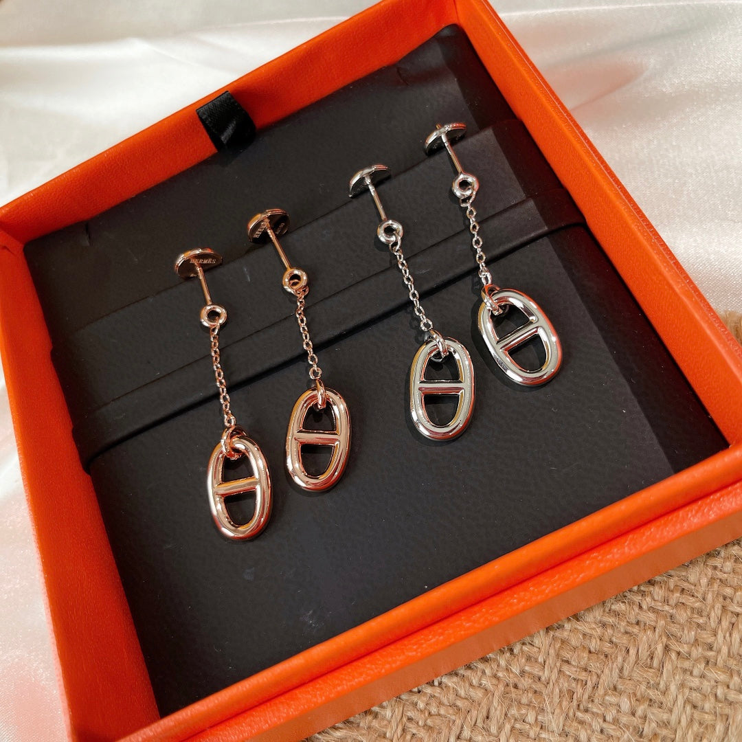[Regal Jewels]CHAINE TASSEL EARRINGS