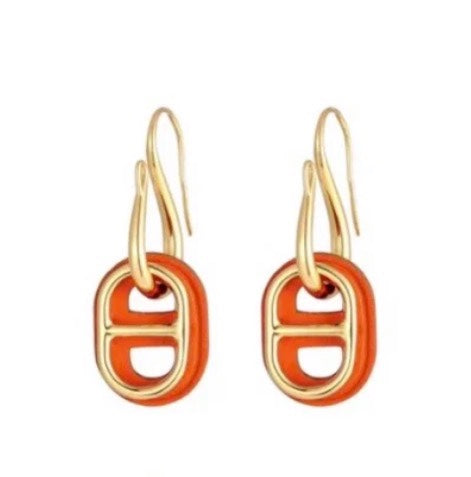 [Regal Jewels]HM O'MAILLON GOLD EARRINGS