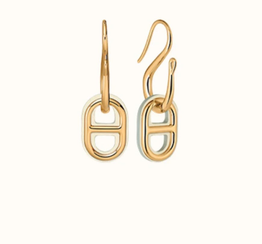 [Regal Jewels]HM O'MAILLON GOLD EARRINGS
