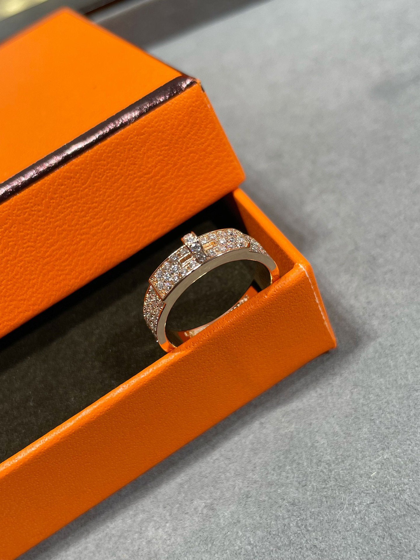 [Regal Jewels]KELLY PINK GOLD DIAMOND RING