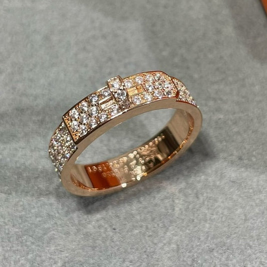 [Regal Jewels]KELLY PINK GOLD DIAMOND RING