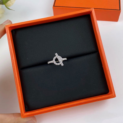 [Regal Jewels]ECHAPPEE RING SILVER DIAMOND