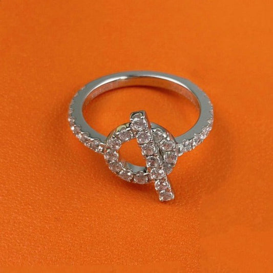 [Regal Jewels]ECHAPPEE RING SILVER DIAMOND