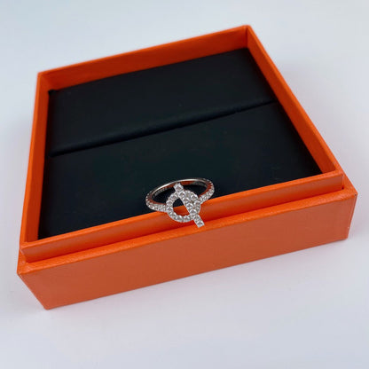 [Regal Jewels]ECHAPPEE RING SILVER DIAMOND