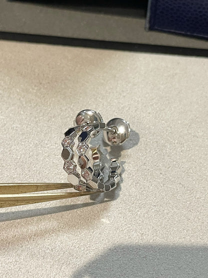 [Regal Jewels]Hollow Design Four-Leaf Clover Flower Shape Ring