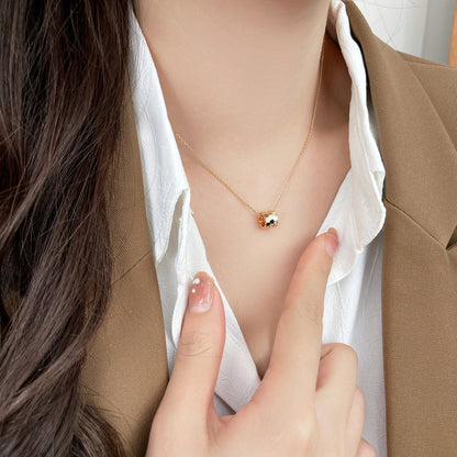 [Regal Jewels]BEE MINI PEDANT DIAMOND NECKLACE