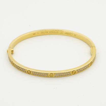 [Regal Jewels]LOVE BRACELET 3.65MM DIAMOND-PAVED
