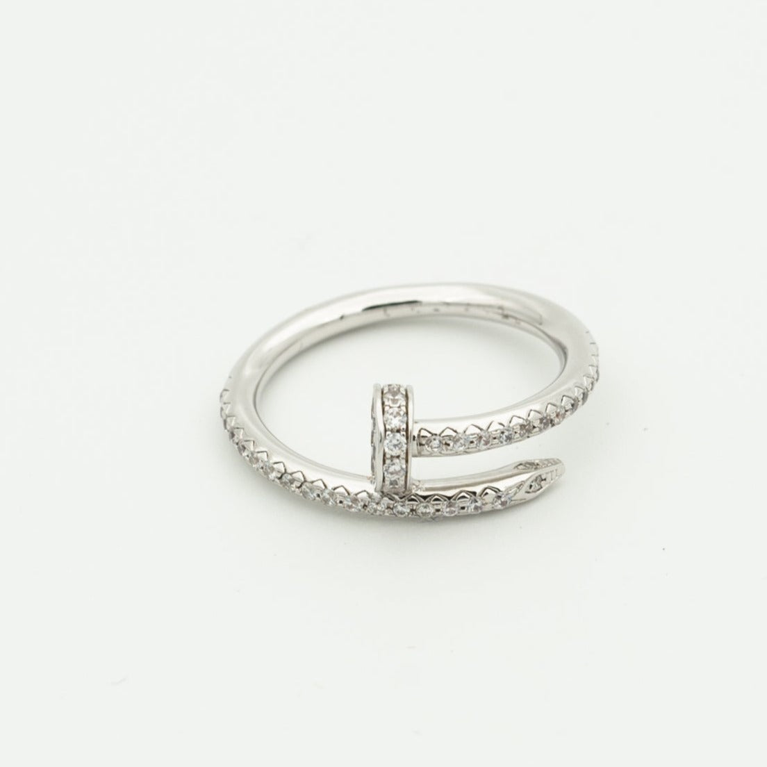 [Regal Jewels]JUSTE RING 1.8MM SILVER DIAMONDS