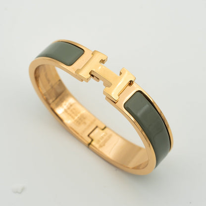 [Regal Jewels]H BRACELET BLUE GREEN 12MM